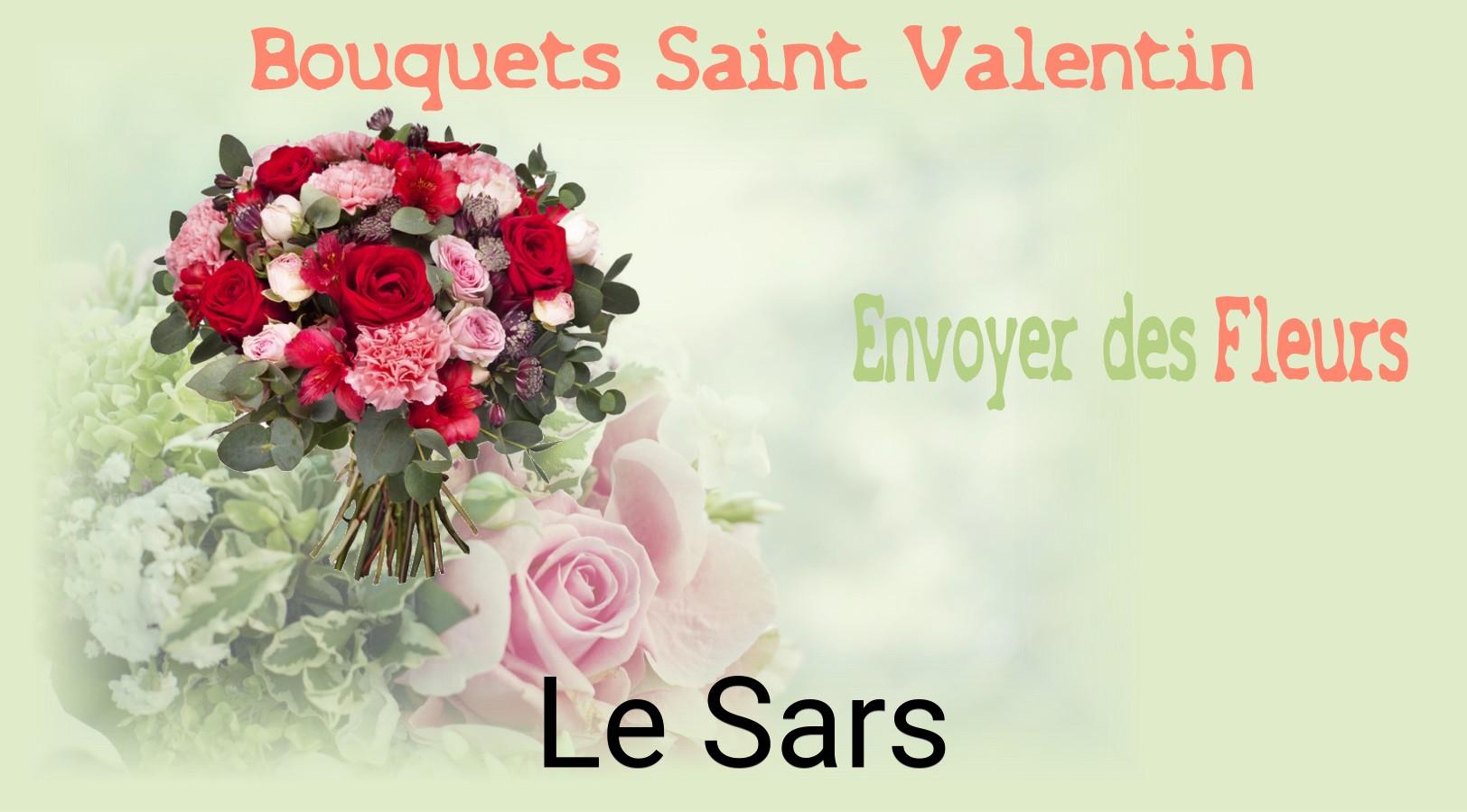 Roses de Saint-Valentin livrées à Le Sars